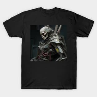 Skeleton Cyborg Warrior T-Shirt